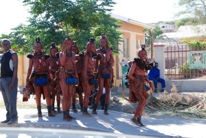 Gruppe von Himba Frauen