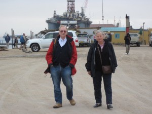 In Walvis Bay Hafen